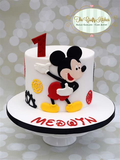 Mickey Mouse Birthday Cake Gateau Theme Mickey Baby Boy Birthday Cake