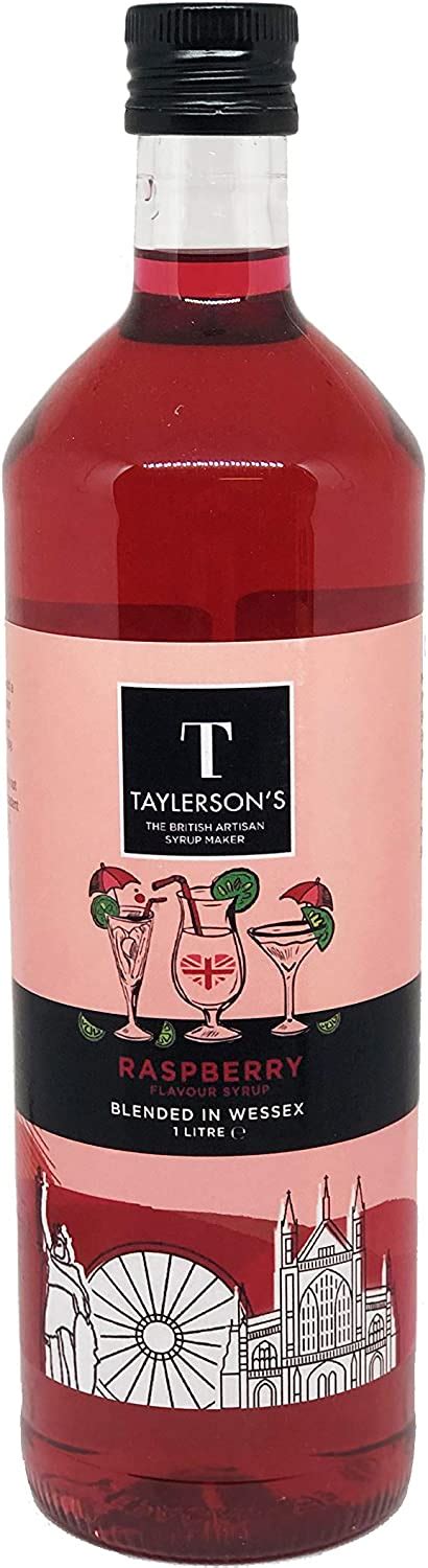 Taylerson S Raspberry Flavour Cocktail Syrup Vegan Artisan And Hand