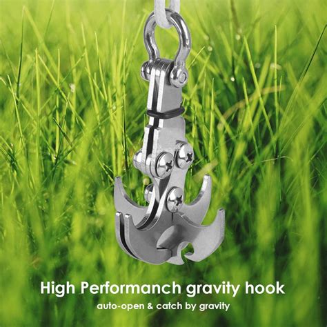 Topsale Ycld Gravity Hook Stainless Steel Folding Gravity Grappling
