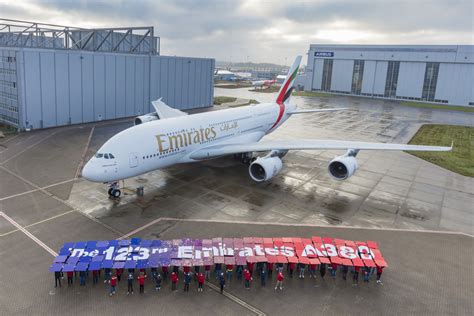 Emirates Completes A380 Fleet With 123rd Delivery Of Iconic Aircraft
