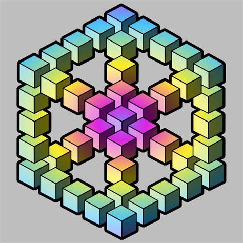 Each height, depth and width are precisely measured before you begin making the drawing and laid out in a orthographic floor plans are orthographic drawings and can be used to create 3d images with their measurements. Impossible Cube by 4MaTC on DeviantArt | Geometric art ...