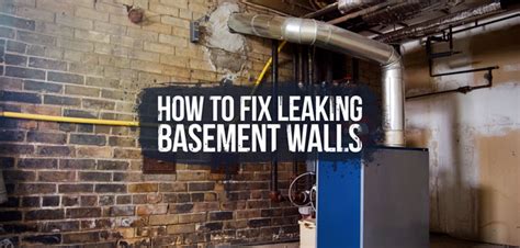 Mar 15, 2019 · the flo by moen leak protection system. How To Fix Leaking Basement Walls - MA, RI, CT, NH