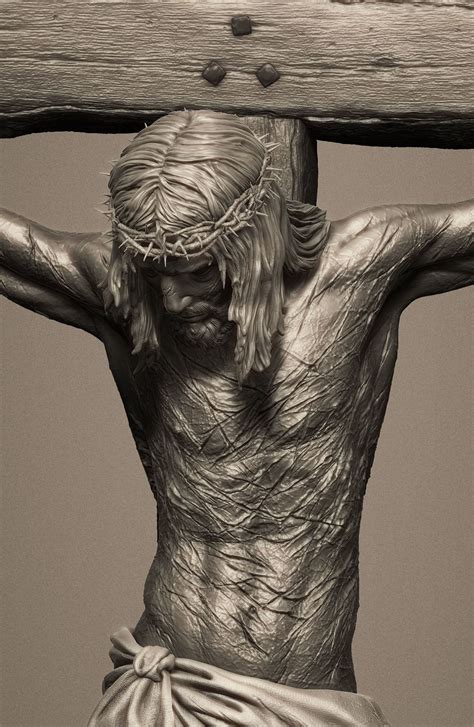 Artstation Crucifixion For All Of Us Jesse Sandifer Jesus