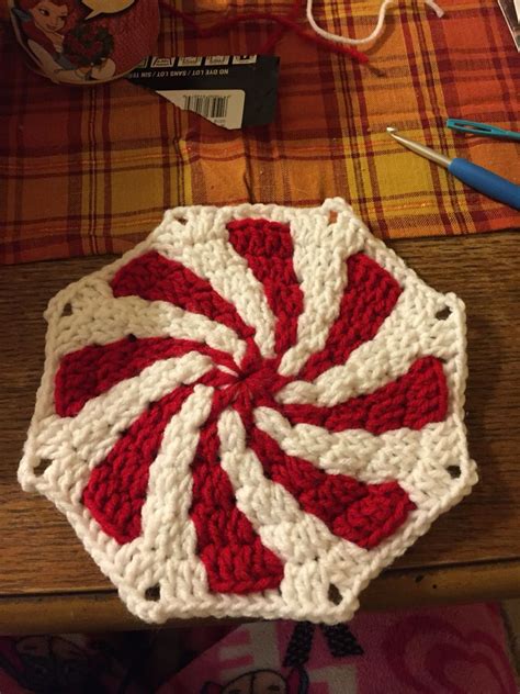 Peppermint Swirl Crochet Afghan Wonderfuldiy Com Artofit