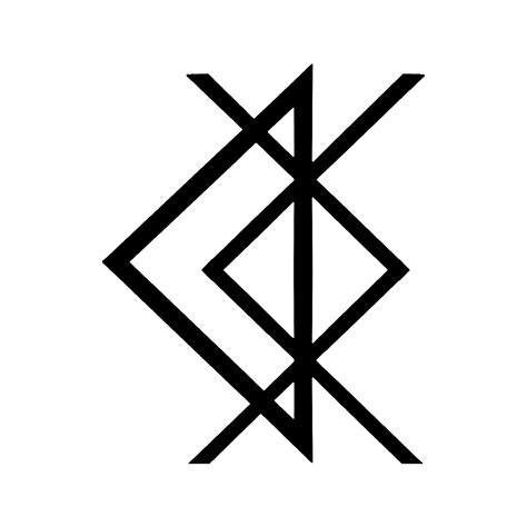 Protection from enemies, defense of that which one loves. Love Rune Men | Rune tattoo, Runes, Small symbol tattoos