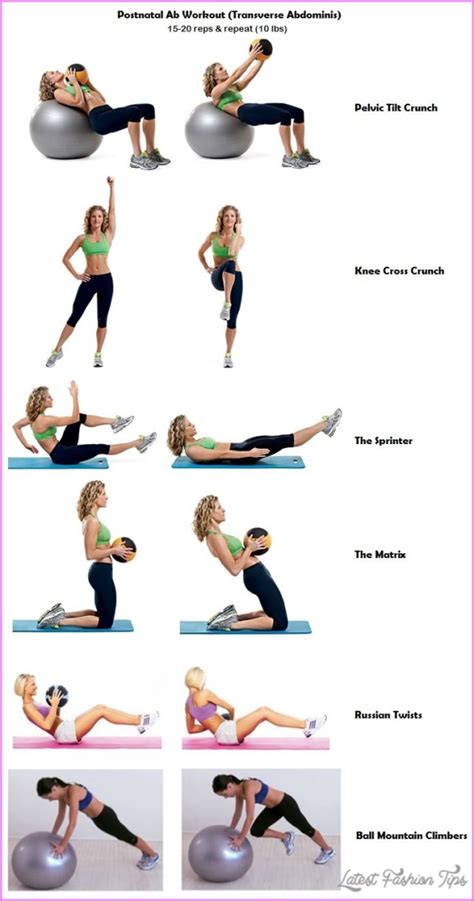 View Pregnancy Ab Exercises Ball PNG Neck Exercise With Ball