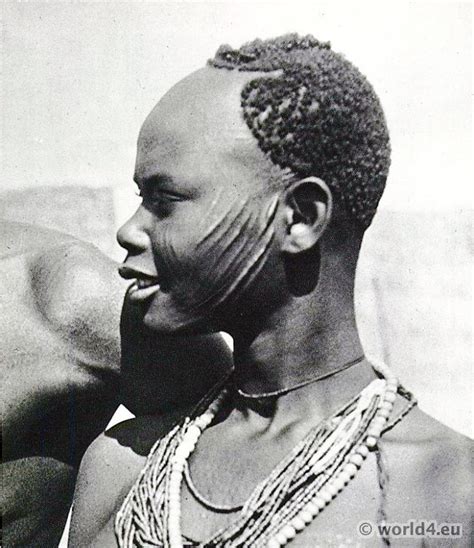 African Tribe Sara Girl Sara Madjingaye