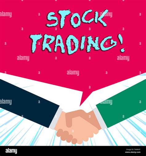 Handwriting Text Writing Stock Trading Conceptual Photo The Action Or