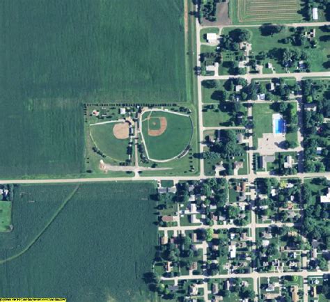 2016 Thurston County Nebraska Aerial Photography