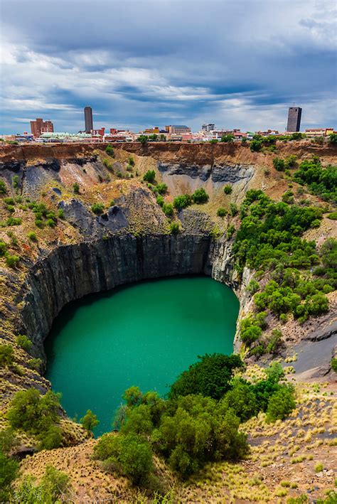 The Big Hole An Open Pit And Underground Diamond Mine Kimberley