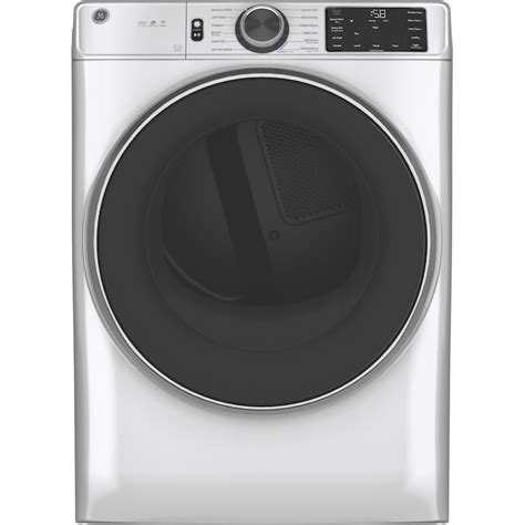 Ge 78 Cu Ft Stackable Steam Cycle Electric Dryer White Energy Star
