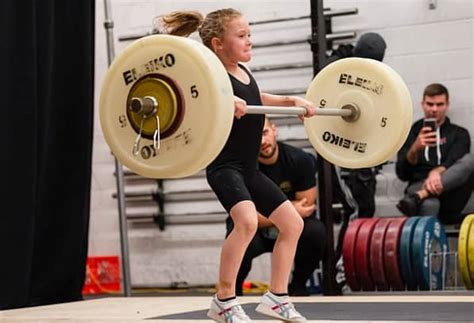 Meet ‘strongest Girl In The World Aged 7 Who Lifts 80kg Olympic