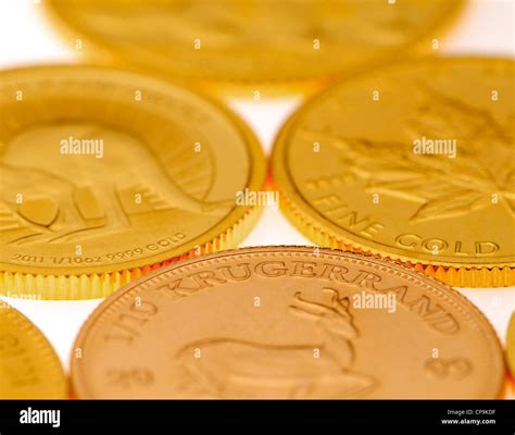 Small Gold Coins 10th Krugerrand 10th Oz Canadian Maple Leaf 10th