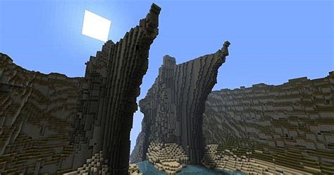 Lord Of The Rings World Remake Statues Of Gondor Minecraft Map