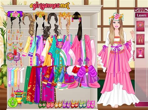 Barbies first date dress up. Barbie Chinese Princess game