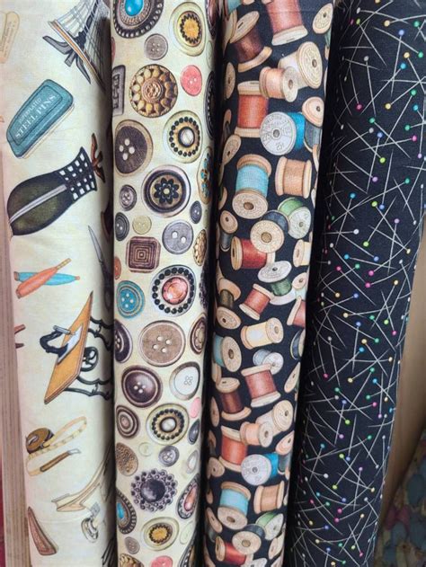 Sewing Notions Fabric Cotton Prints Etsy Uk