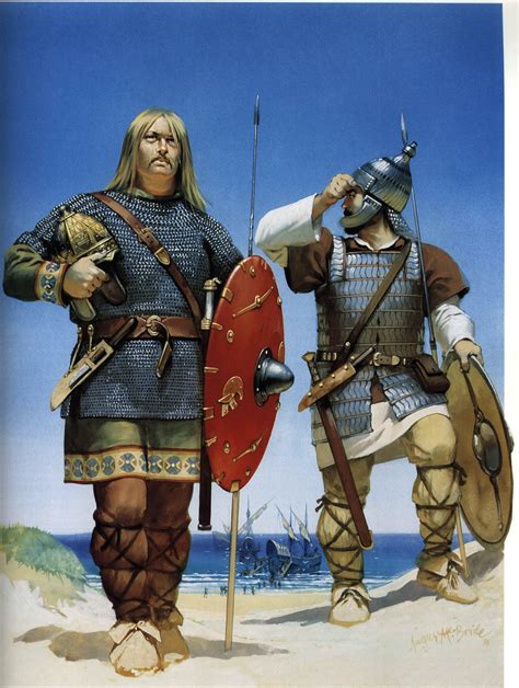 Vandals A Germanic Sub Tribe By Angus Mcbride Byzantine Army