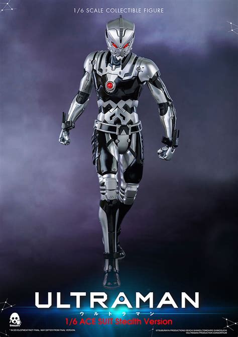 New Product Threezero Ultraman Ace Suit Stealth Version 16 Scale