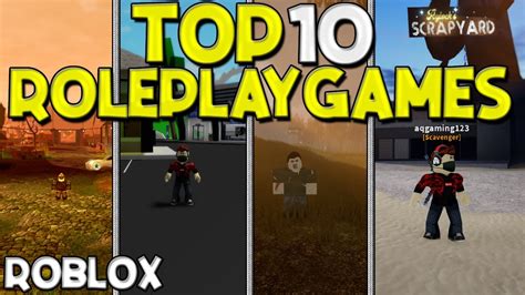 Top 10 Roblox Roleplay Games Youtube