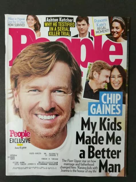 People Magazine June 17 2019 Chip Joanna Gaines Ashton Kutcher