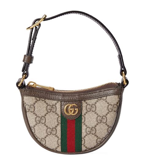 Gucci Mini Canvas Ophidia Gg Shoulder Bag Harrods Sa