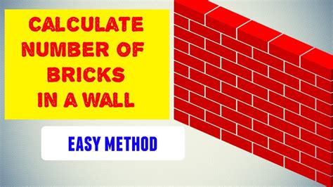 Brick Calculation In Wall Brick Wall Calculation Brick Calculation