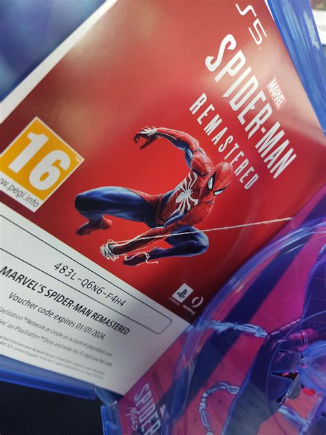Anyone Want A Free Copy Of Spiderman Remastered For Ps5 Enjoy