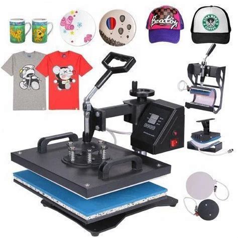 T Shirts Printing Sublimation Heat Press Machine 1 Year Warranty At Rs