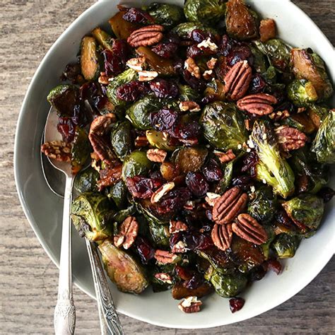 Honey Dijon Glazed Brussel Sprouts