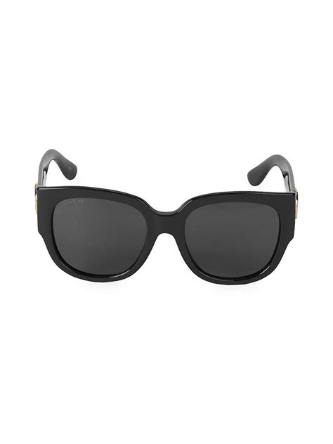 Gucci 55mm Square Sunglasses In Black Lyst Uk