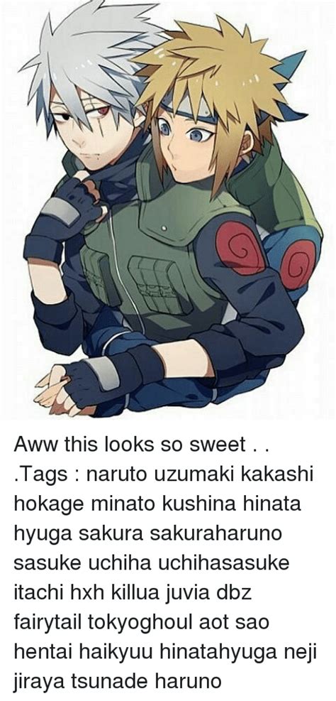 Aww This Looks So Sweet Tags Naruto Uzumaki Kakashi Hokage Minato Kushina Hinata Hyuga Sakura