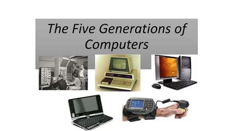 The Five Generations Of Computer Timeline Timetoast Timelines