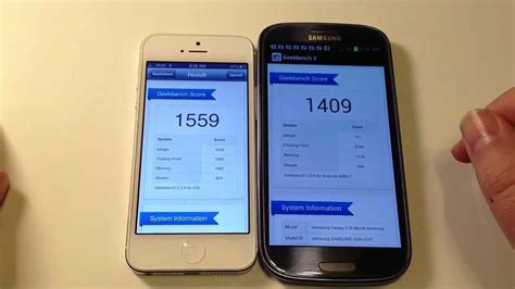 Iphone 5 Vs Samsung Galaxy S3 Screen Scroll Lag Youtube