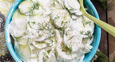 Five Minute Creamy Southern Cucumber Salad Recipe Station