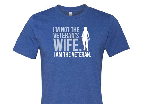 I M Not The Veteran S Wife I Am The Veteran Etsy