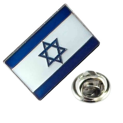 Israel Flag Lapel Pin Badge From Ties Planet Uk