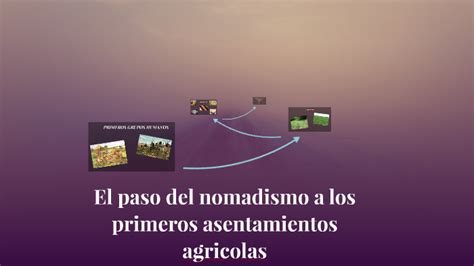 El Paso Del Nomadismo A Los Primeros Asentamientos Agricolas By