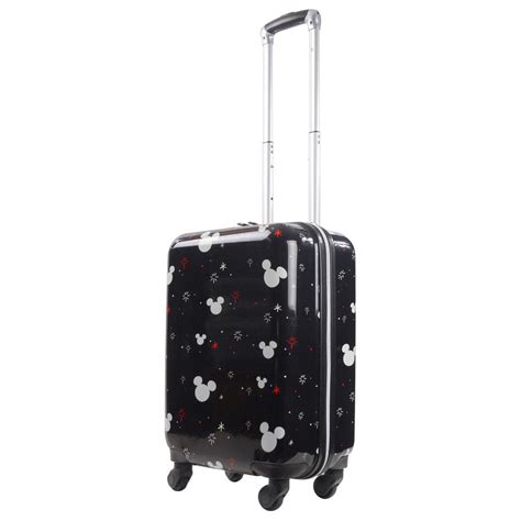 ful disney mickey mouse icons 4 wheel 21 in spinner luggage fcfl0157sm 001 the home depot