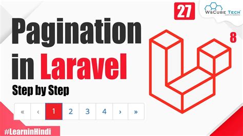 How To Add Pagination In Laravel Step By Step Laravel Tutorial