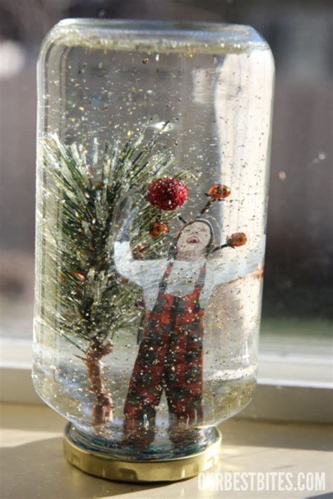 Create A Magical Holiday Season With These Homemade Snow Globe
