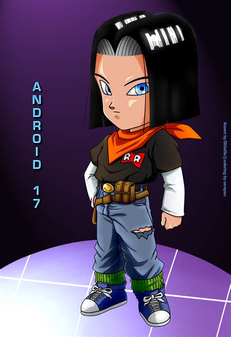Chibi Android 17 By Carapau On Deviantart