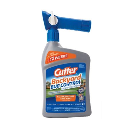 Cutter 32 Fl Oz Backyard Bug Control Ready To Spray Concentrate Berings