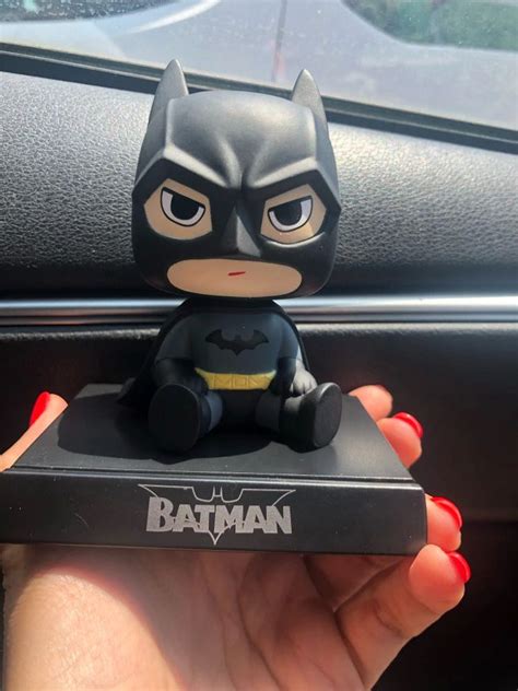 Car Decor Phone Holder Dark Knight Batman Bruce Wayne 12cm Pvc Action