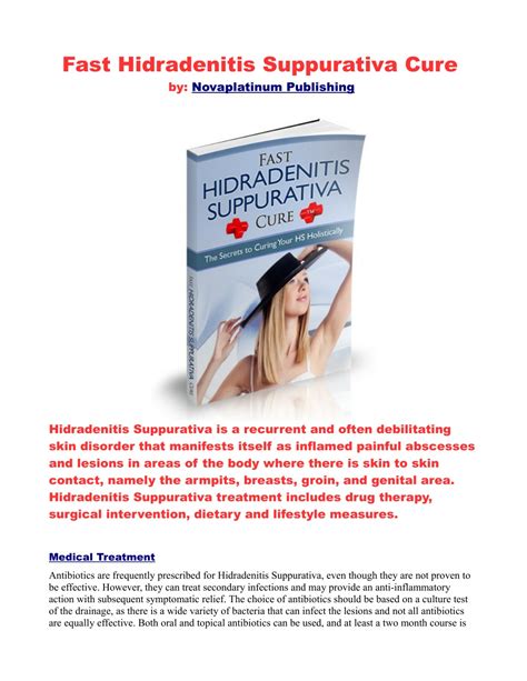 Ppt Fast Hidradenitis Suppurativa Cure Powerpoint Presentation Free