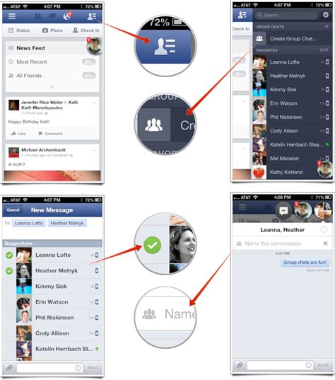 But how do you create your own mobile app? How to create a group chat with Facebook for iPhone and ...
