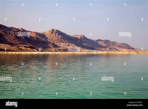 Dead Sea And Mountains In Israel Stock Photo Alamy