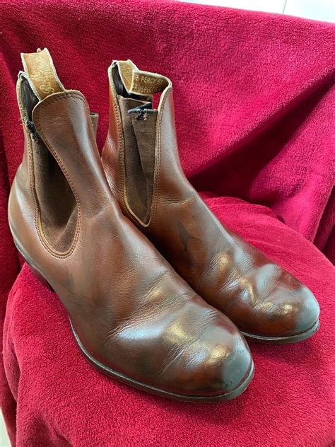 Vintage Rm Williams Boots With Cuban Heel Gem