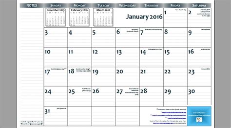 Printable 11x17 Calendar Printable Calendar Templates