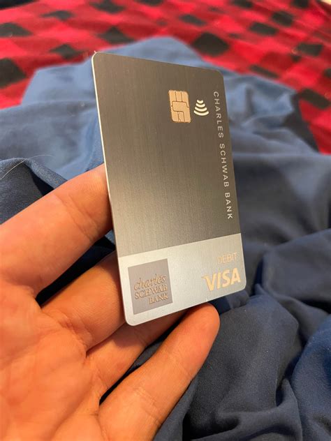 Just got my new Schwab card! : ContactlessCard