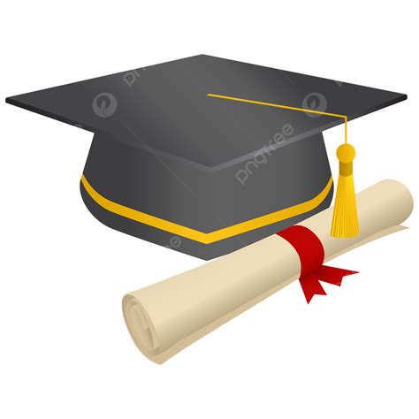 Graduation Toga Clipart Vector Toga Hat And Graduation Certificate